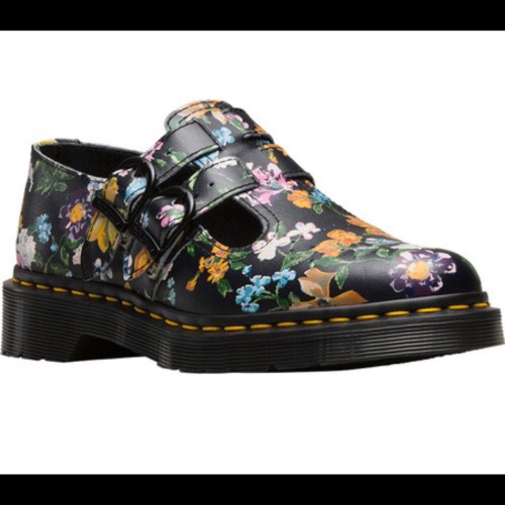 Floral Dr Martens Mary Janes